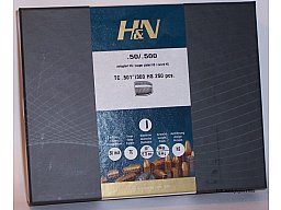 250St. H&N .50/.500(.501Dia.) - 300 - TC - verkupfert-HIGH-SPEED - 250er Pack.