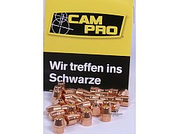 100 CAMPRO Geschosse .44-40 Win.(.427Dia.) - 200 - TC-FCP - verkupfert - #44-40TCFCP