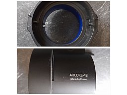 Rusan ARCORE 48 adapter fur Pulsar Core / DFA75 / DN55 (2 pins)