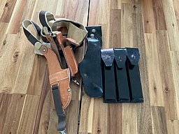 Schulterholster, Gürtelholster, MP-Magazintasche, Konvolut