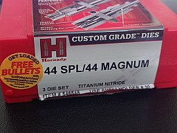 Hornady 44 Magnum Custom Grade Hartmetall Matrizensatz #546548