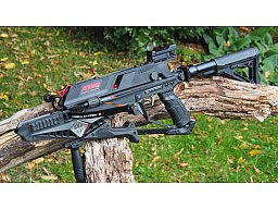 EK Archery Repetierarmbrust Cobra "Adder", Klappschaft, Neuwertig mit viel Zubehör in OVP !