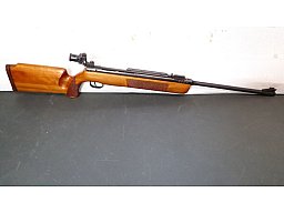 Seltenes DDR Matchluftdruck Gewehr von HÄHNEL SUHL MOD. IV/M als Oberspanner