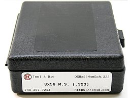 CH4D Matrizensatz 8x56 Mannlicher Schönauer .323 Bullet Die Set | Vollkalibrierer + Setzmatrize 8mm