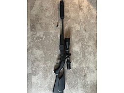 Bergara BA 13, Kipplaufbüchse Kal.222 mit Schalldämpfer