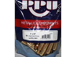 50 Stück > NEUE PPU / PrviPartizan Langwaffenhülsen 7x57 / 7 x 57 Boxerzündung Unprimed Brass #C051