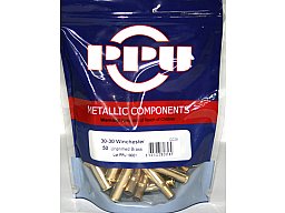 50 Stück > NEUE PPU/PrviPartizan Langwaffenhülsen .30-30 Win. |Boxerzündung Unprimed Brass #C028 NEU