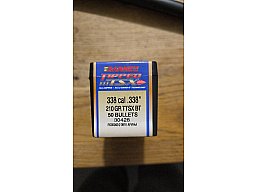 35 Barnes Geschosse TTSX .338 210 grain