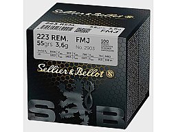 800 Schuss / S&B .223REM / VM / 55grs.