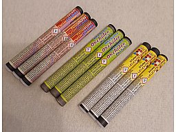 Zink Leuchtsterne Mix
