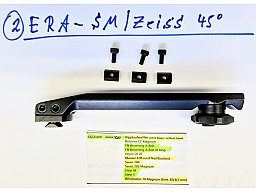 BrückenSchwenkmontage für Zeiss 45° Innen -Schiene