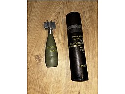 M73 60mm Mörsergranate OHNE Zünder