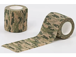 2 Stück Tarnband Tarnklebeband Stretchband Camouflage Gras Klebeband, ohne Rückstände lösbar