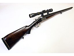 Historischer Drilling - Hofbüchsenmacher Carl Gründig um 1920 mit ZF Rüdiger 4x81 | 8x57R360 & 16/65