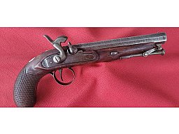 englische Taschenpistole, ca. 1840/50