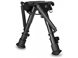 HAWKE Fixed Bipod (starres Zweibein) höhenverstellbar | 6-9'' Zoll 15-23cm Alu an Riemenbügel befest