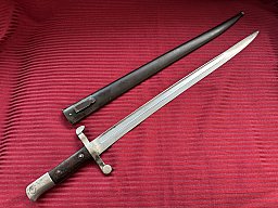 ===>Langes Steyr-Kropatschek M1886 Bajonett Rarität aus Sammlung !