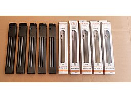 5 Magazine für GSG MP 40 Schreckschuss Maschinenpistole Kal. 9 mm P.A.K. neuwertig
