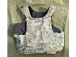 Bundeswehr Plattenträger Mehler Vario System – MI-1481 L-Short – mit Stichschutz – DEKO