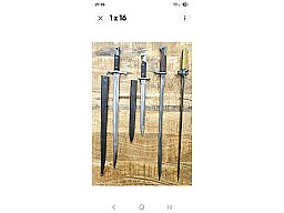 Bajonett Konvolut 4x Seitengewehr Simson Suhl OEWG Lebel WK1 WK2 Militaria DE