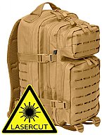 Brandit US Rucksack Cooper LASERCUT - Medium - 25 Liter - Camel (Beige)