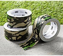 10m x 5cm 3M-Klebeband, Tarnband, Camouflage