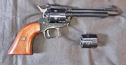 Revolver .22lr und Wechseltrommel .22WinMag H.S. Herbert Schmidt HS 21S Six Shooter Single Action