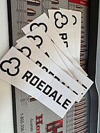 Roedale Deutschlands führender Schalldämpferhersteller Sticker Konvolut TOP A+++