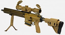 HECKLER & KOCH MR 308 A3 - SUPER SPECIAL = HK G28 PATROUILLE DESIGN & TECHNIK - RAL 8000 - HK 417
