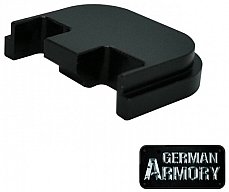 Glock Pistolen Abschlussplatte Backplate Endplate Aluminium Tuning Gen. 1-5 17 19 20 21 22 33