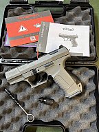 Walther P99 SV cal. 9 mm P.A.K. - 9 mm P.A.K., grau, mit Stahlverschluss