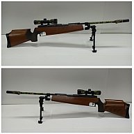 Feinwerkbau 300S __ SNIPER __ LG + ZF 4x32 + 2.Bein __ SCHUSSBEREIT __ MEGA UMBAU