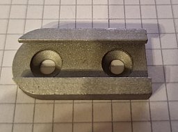 003 ANSCHÜTZ ALU Profilschiene Schiene für Handballenauflage, 35 mm x 18 mm NEU