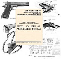 Nachdruck technisches Handbuch Colt 1911A1 Government