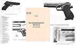 Nachdruck Polizei-Dienstvorschrift Pistole SIG 210