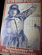 WEHRBEREITSCHAFT -war schon mal!!! Spruch auf Blech 20x30 cm