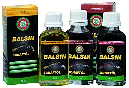 Ballistol Balsin Schaft-Öl Holzschaft Hellbraun 50ml Holzschutz gegen Nässe Fäulnis Schimmel #23030