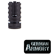 Schmeisser No Flash M14X1 Gabeldämpfer 3-prong Mündungsbremse Mündungsfeuerdämpfer bis 9mm