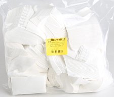 Baumwollläppchen, Baumwolle, Cotton Twill Patches, 12-20 Gauge Schrot, 1000 St., OVP
