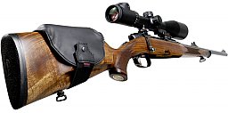 AKAH Schaftrückenerhöhung schwarz | schneller intuitiver Anschlager bei hohen Montagen Optik Zielfer