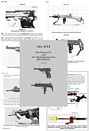 Nachdruck Dienstvorschrift Pistole P1 und Maschinenpistole UZI von 1977