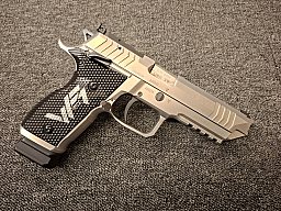 Arex Alpha Race Wforce1 5" 9mm Luger Silver Finish OR