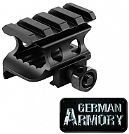 Erhöhungsblock Viking für Picatinnyrails 4-Slots 26mm Erhöhung Picatinny Weaver AR15 AR10 M16 MR223
