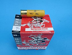 25 Schrotpatronen Winchester X3 plus 20/70, 7/8 oz. = 24g Schrot, Nr. 7 1/2 = 2,41mm