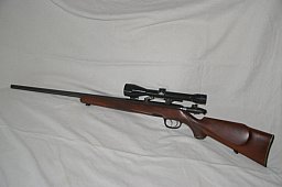 Steyr Repetierbüchse Kal. 222 Rem Jagdmatch mit Hertel und Reuss 2,75-10x46, Abs 1