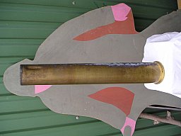 Panzerhülse Schiffsgeschütz 76X636 DM30 Baujahr unbekannt
