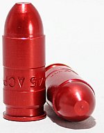 Training Exerzierpatronen Pufferpatrone Alu 2 Stück Kaliber 45 acp
