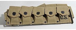 US Army Bandolier Koppel für Garand Clip *REPRO*