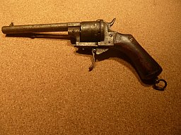 Stiftfeuer-Revolver in 9mm Lafaucheux