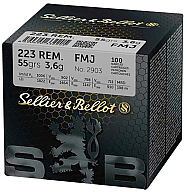 .223 Rem. Vollmantel BT 55.grs Sellier & Bellot
